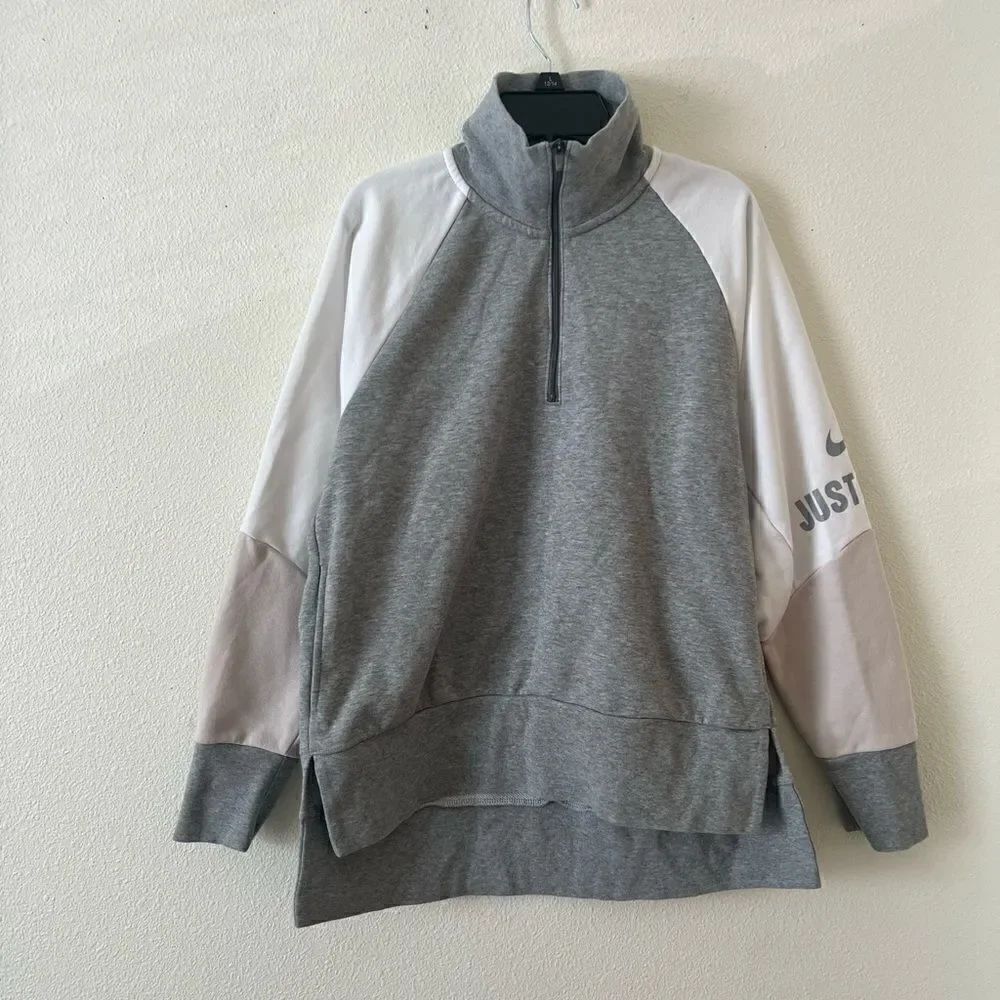 NIKE Just Do It Half-Zip Sweatshirt size Small